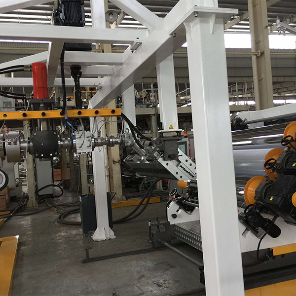 Security of PP Corrugated Sheet Making Machine