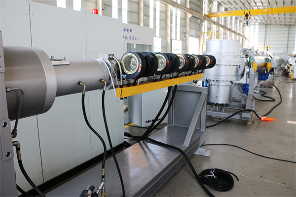 Safety Measures in PE pipe production line: