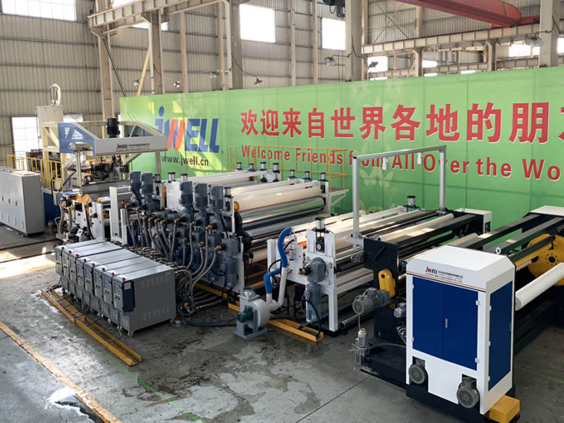 JWELL Machinery PE Stone Paper Production Line