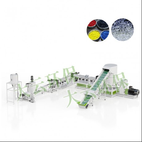 Integrierte Recycling-Pelletiermaschine mit drei Maschinen von Jwell