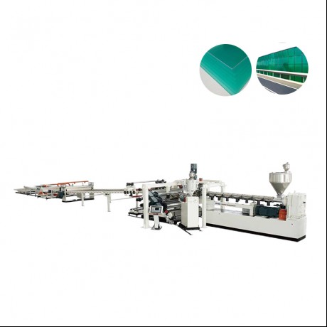 PC Solid/Corrugated Sheet Extrusion Line