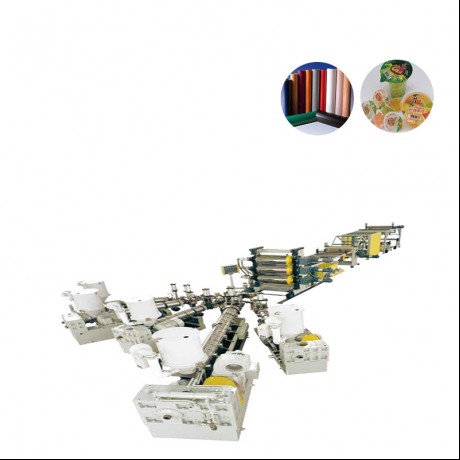 PP, EVA, EVOH, PS and PE Multi-Layer Sheet Co-Extrusion Line