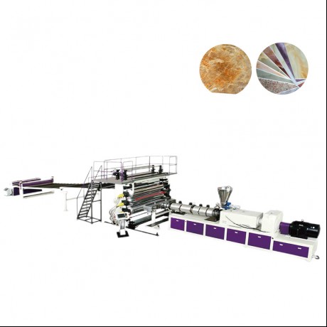 PVC Decoration/Marble Sheet Extrusion Line