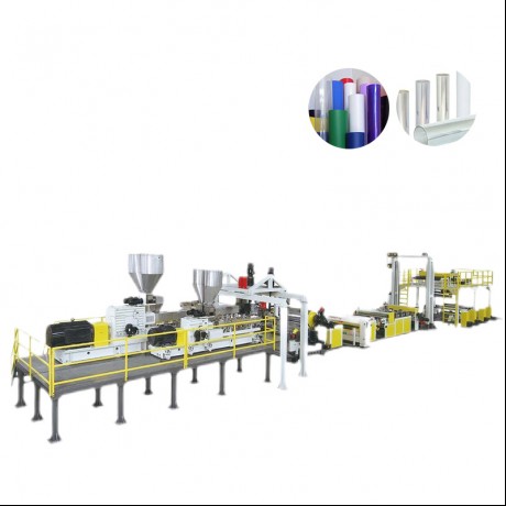Garis Ekstrusi Lembar PET Berventilasi Twin Screw Dryer