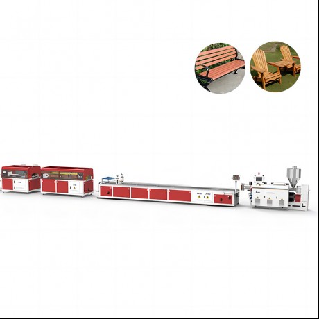 Single-screw WPC(foaming) Extrusion Line From Jwell China for High Quality