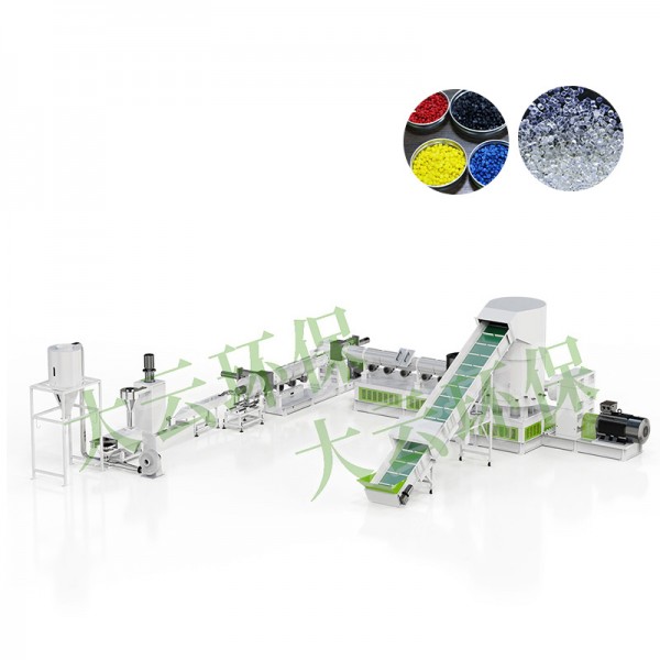 Jwell Three Machine Integrated Recycling Pelletizing Machine