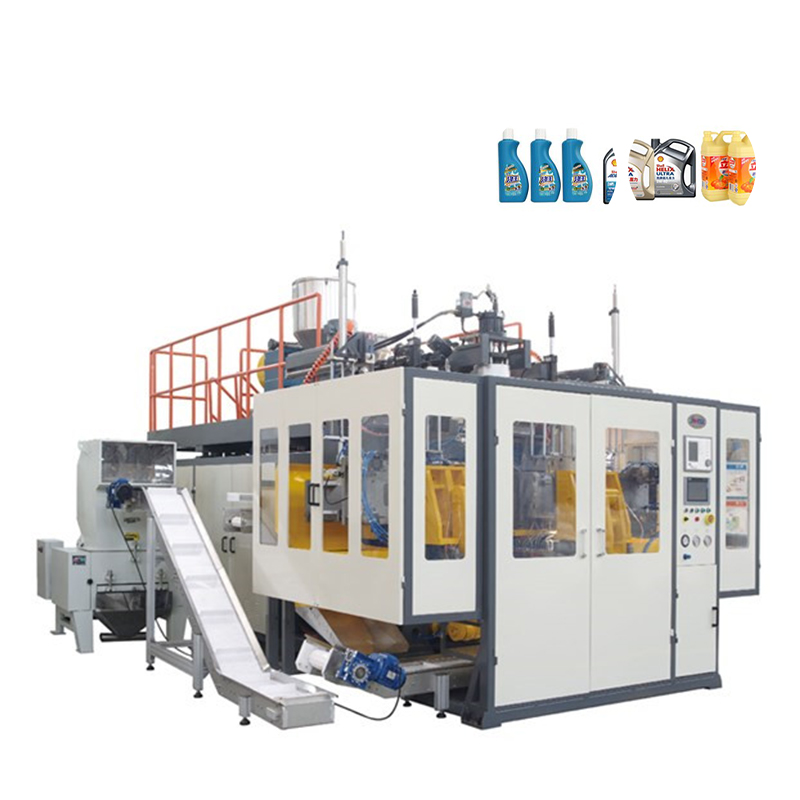 5ltr Single Die Head Double Station Blow Molding Machine  for Bottles