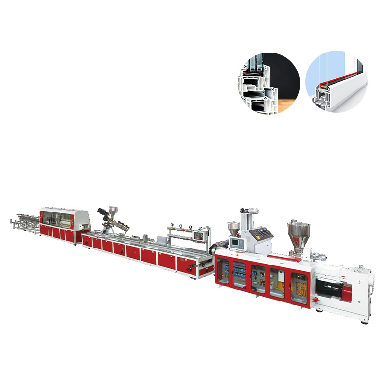 JWELL PVC windows High Speed Profile Extrusion Line