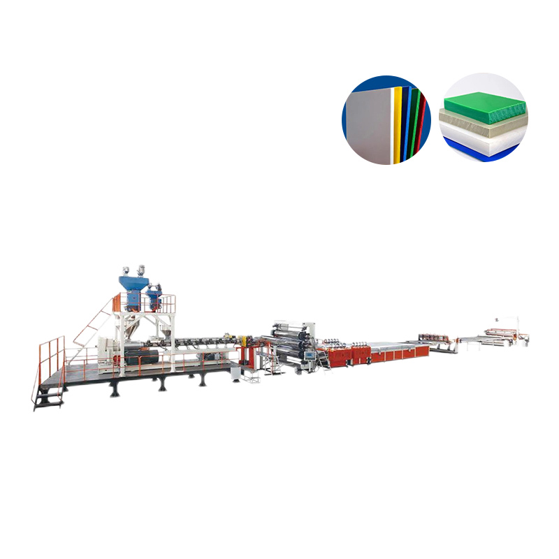 PP, PE, ABS, PVC Thick Plate Extrusion Line