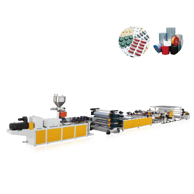 PVC Transparent Soft and Rigid Sheet Extrusion Line