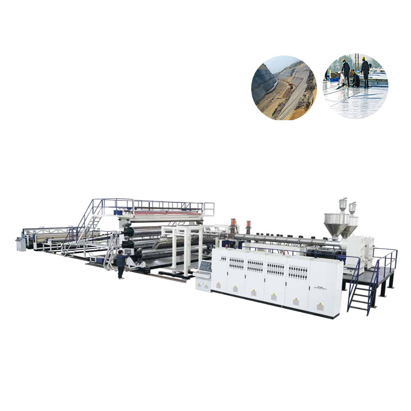 TPO PVC EVA PE Waterproof Sheet Extrusion Line