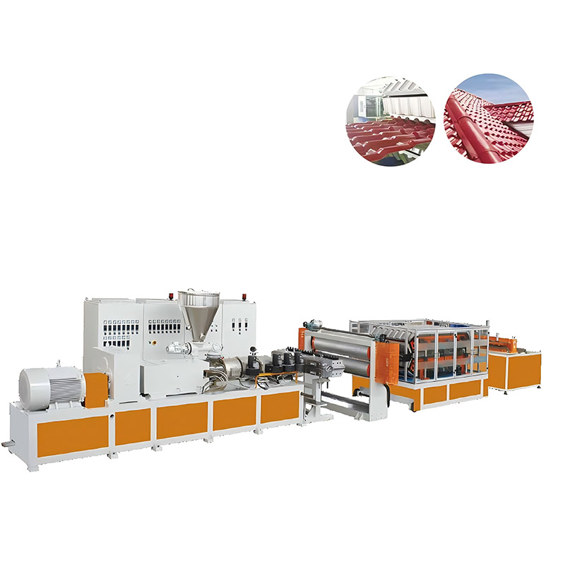 PVC Single/Multi Layer Heat Insulation Corrugated Board&Step-Roofing Extrusion Line from Jwell Machinery China